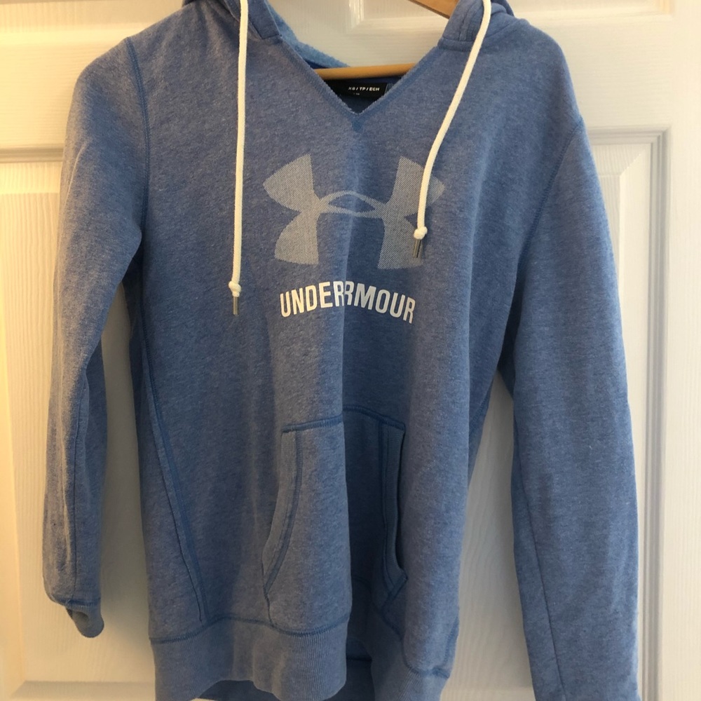 Women’s Under Armour blue hoodie